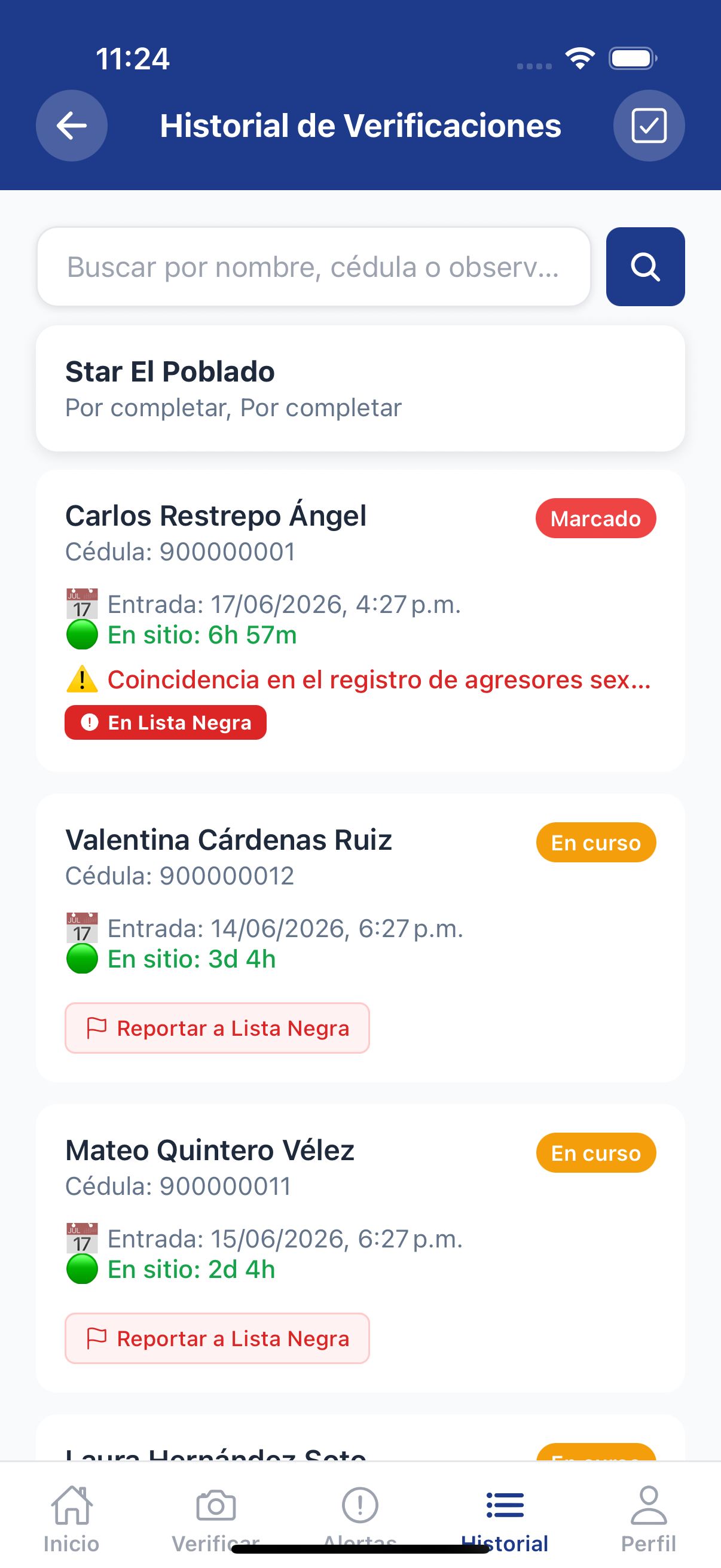 Historial