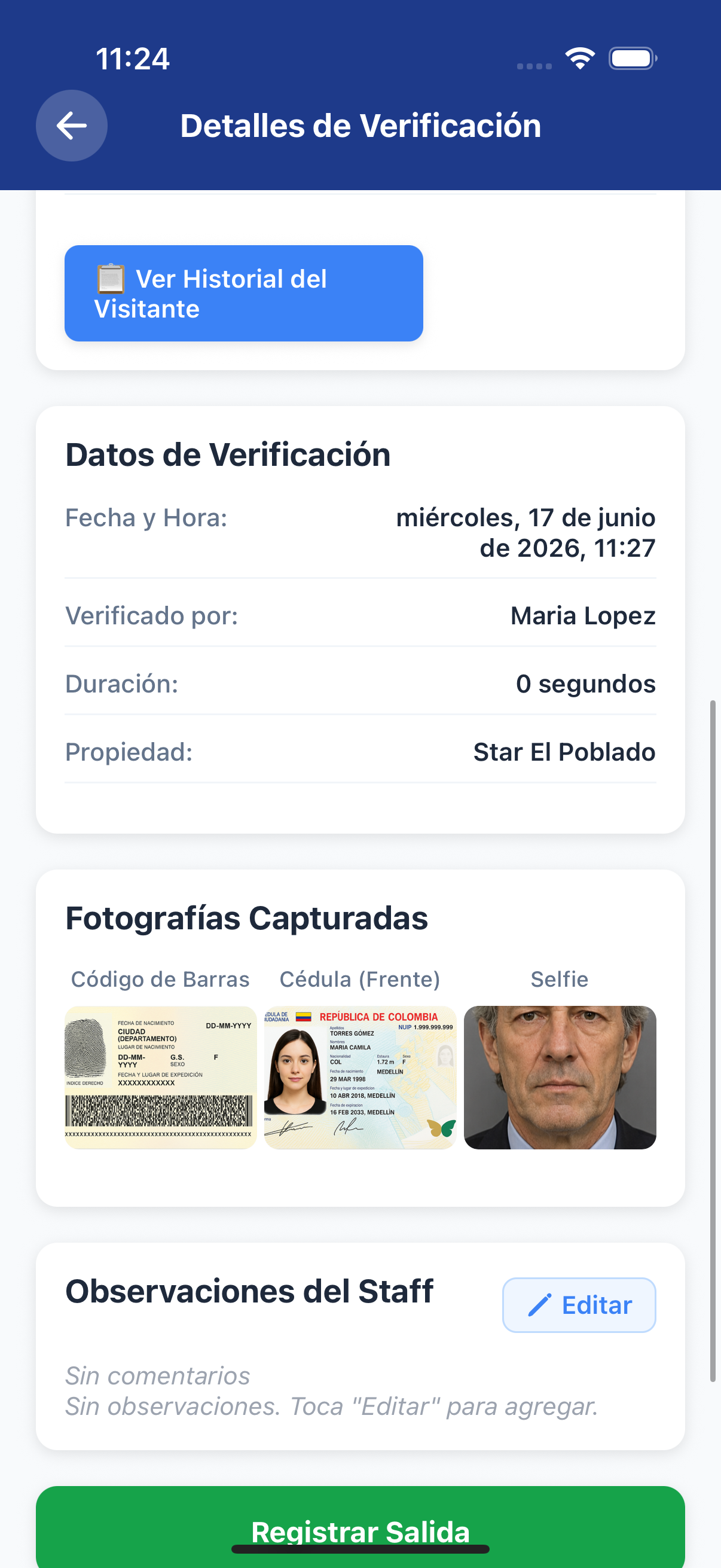 Etiquetas de observación